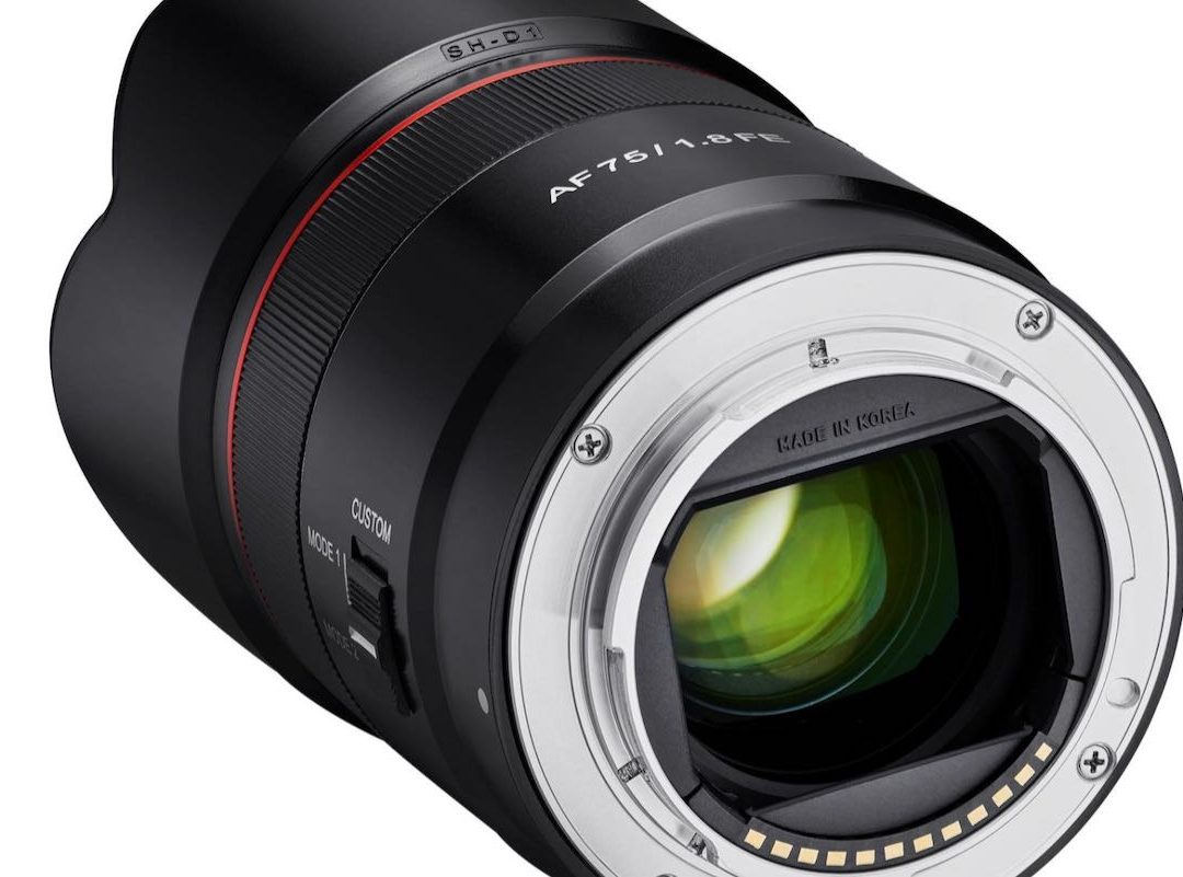 Samyang Objetivo Sony