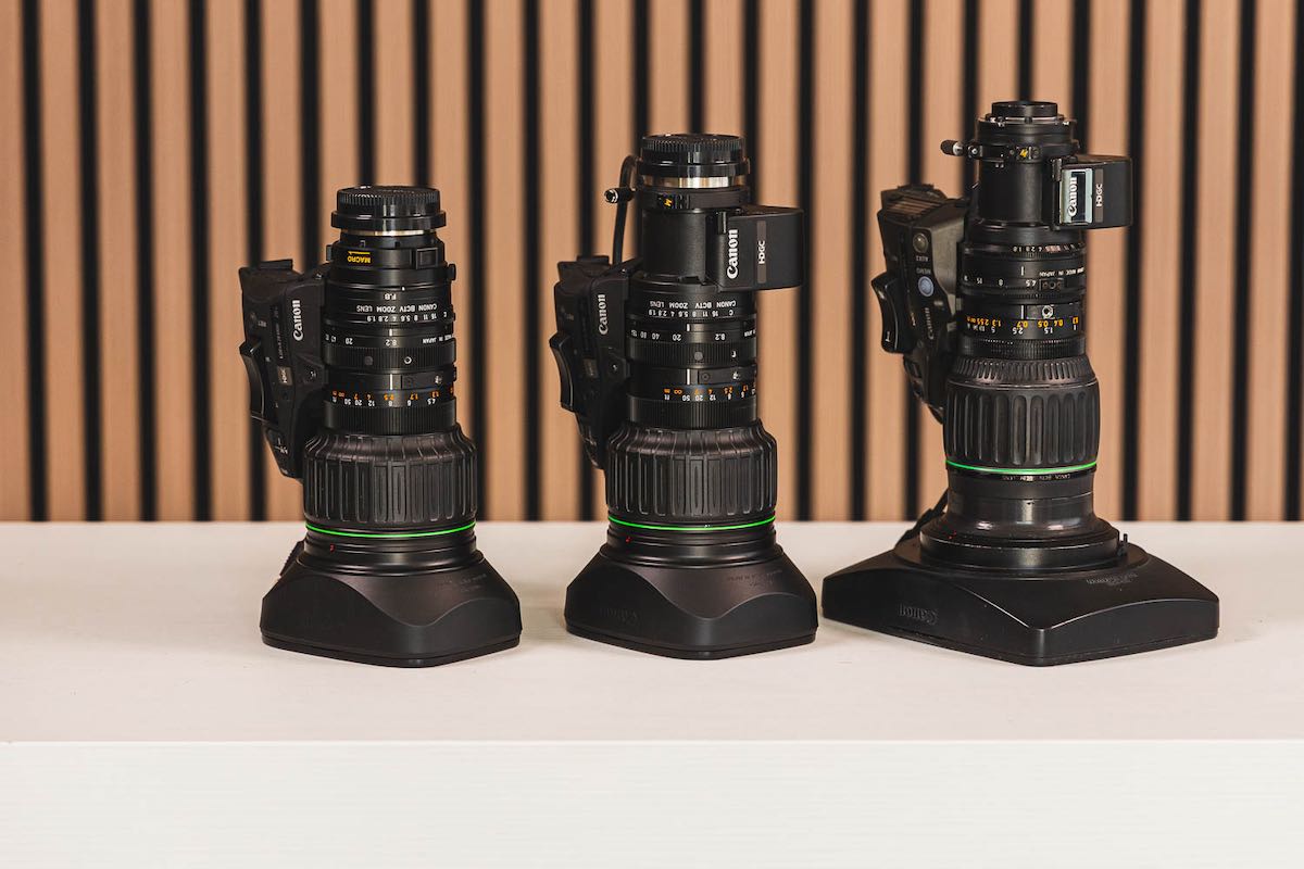 Kit de Ópticas de Broadcast 4K Canon